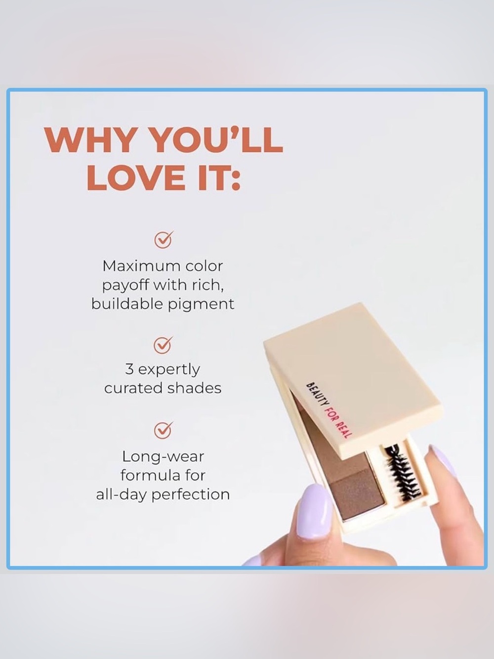 Beauty For Real Brow Max Ombre Brow Powder - Picture 4 of 5